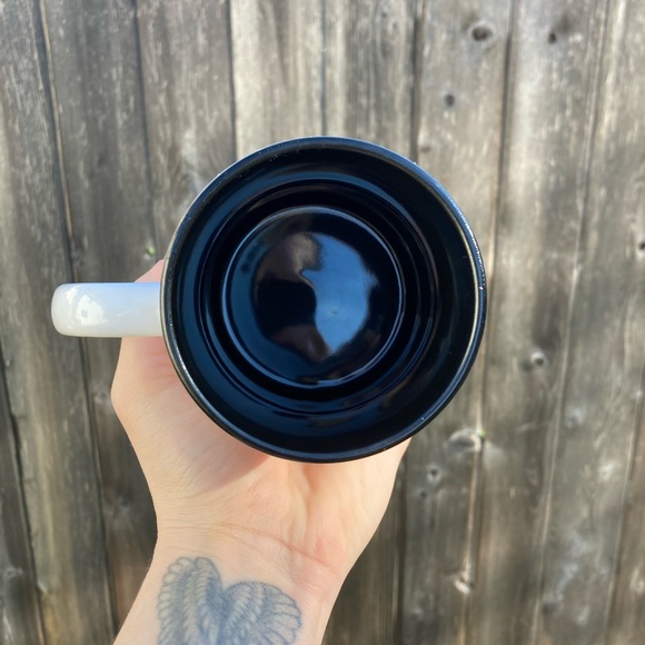 Funny White and Black Don’t be a Hippo-Twatamus Coffee Stemless Mug - Picture 5 of 8